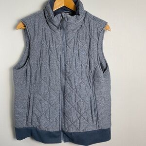 High‎ Sierra Women's Gray Outdoors Insulated Hiking / Camping Zip Up Vest Large